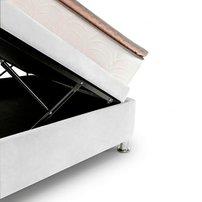 Base Cama Baúl Sencilla Blanco