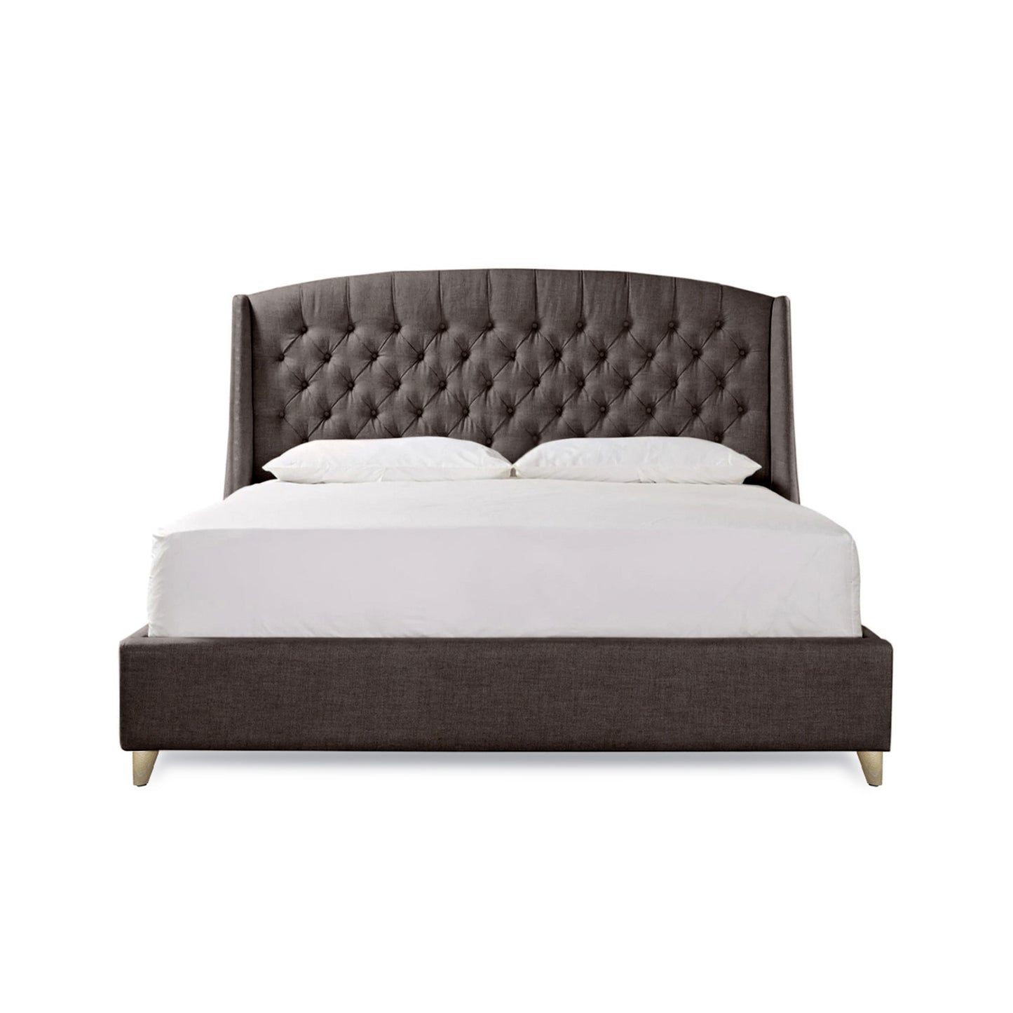 Base Cama Con Espaldar Semidoble Italia Cafe