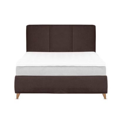 Base Cama Con Espaldar King Pretty  Cafe