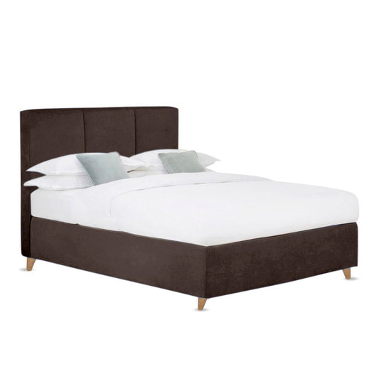 Base Cama Con Espaldar King Pretty  Cafe