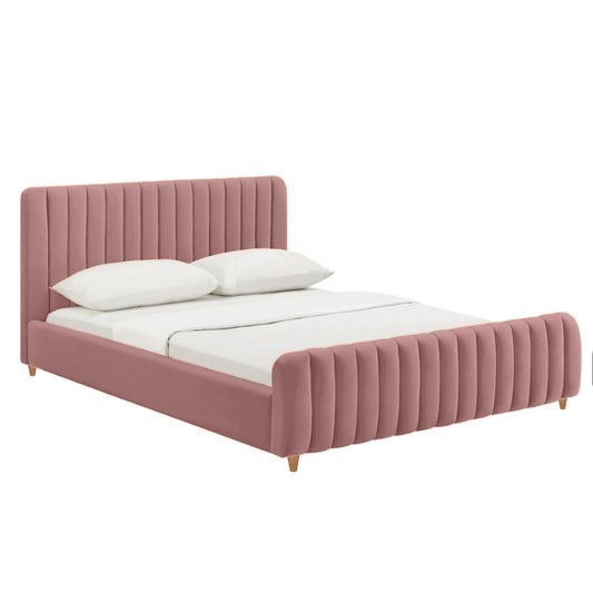 Cama Doble Vitale  Salmon