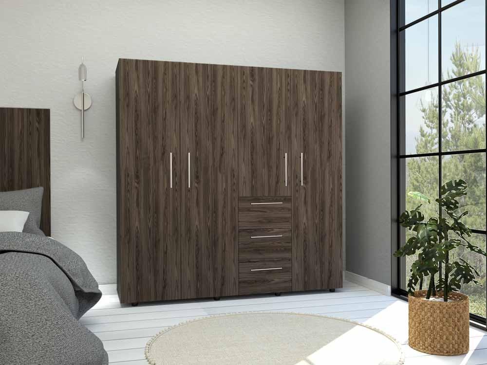 Closet Irvian Chocolate Y Blanco