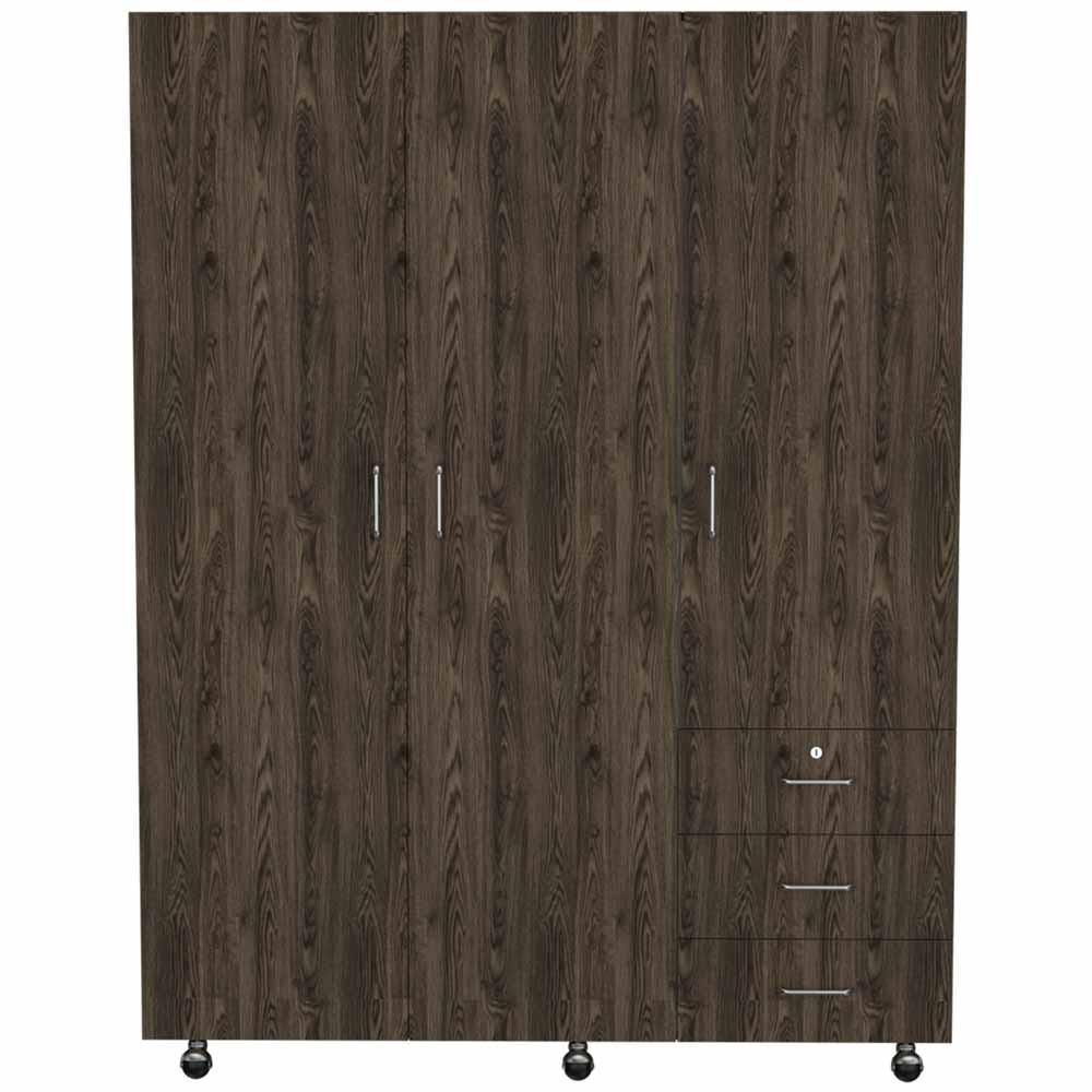 Closet Zevida Chocolate Y Blanco