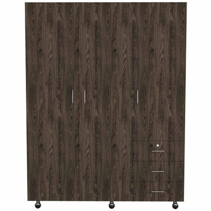 Closet Zevida Chocolate Y Blanco