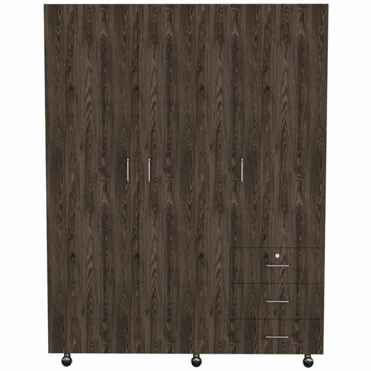 Closet Zevida Chocolate Y Blanco