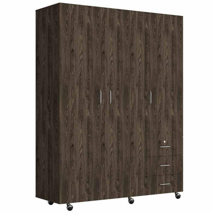 Closet Zevida Chocolate Y Blanco