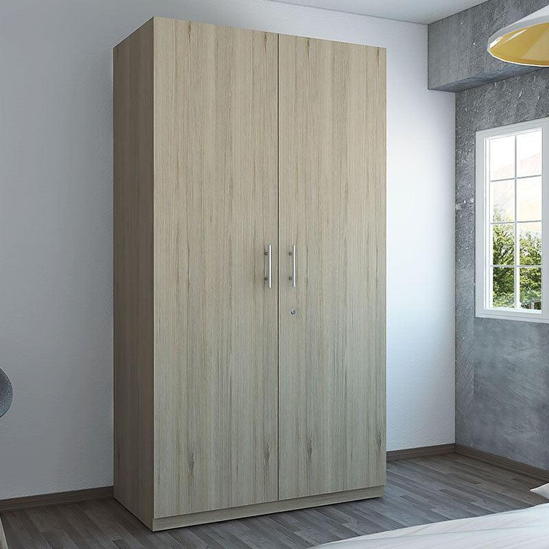Closet Tradicion Nather 185 Rovere Y Blanco