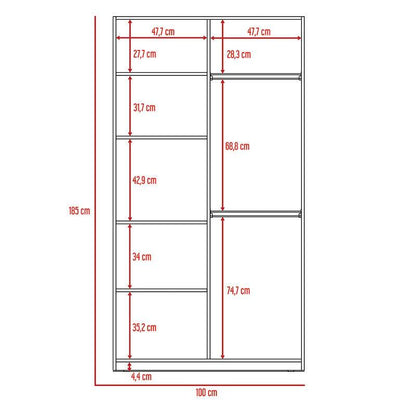 Closet Tradicion Fillus Eco Wengue