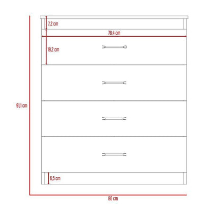 Comoda Santorino  Rovere Y  Blanco