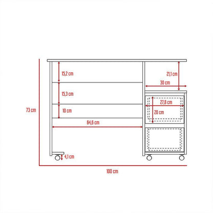 Combo Para Habitación Lehumbe  Infantil Rovere Con Cama Y Escritorio