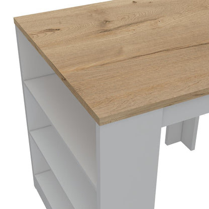 Mesa Auxiliar Melora Blanco Y Duna