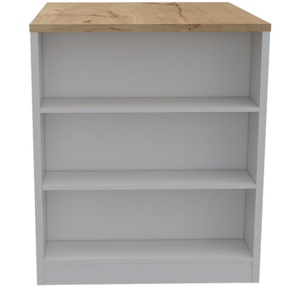 Mesa Auxiliar Melora Blanco Y Duna