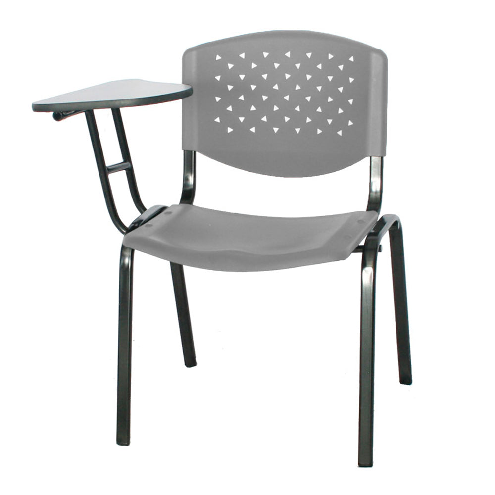 Silla Universitaria Lille Brazo  Abatible gris