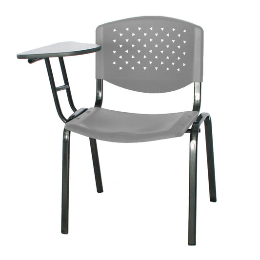 Silla Universitaria Lille Brazo  Abatible gris