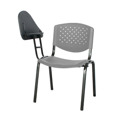 Silla Universitaria Lille Brazo  Abatible gris