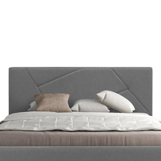 Espaldar de Cama King Hampton  gris plata