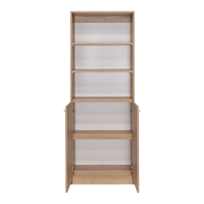 Estante Valuma E4 2P (1C) Macadamia+Blanco