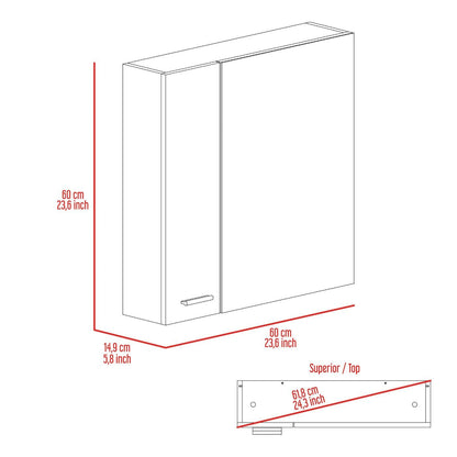 Gabinete De Baño Firava Wengue