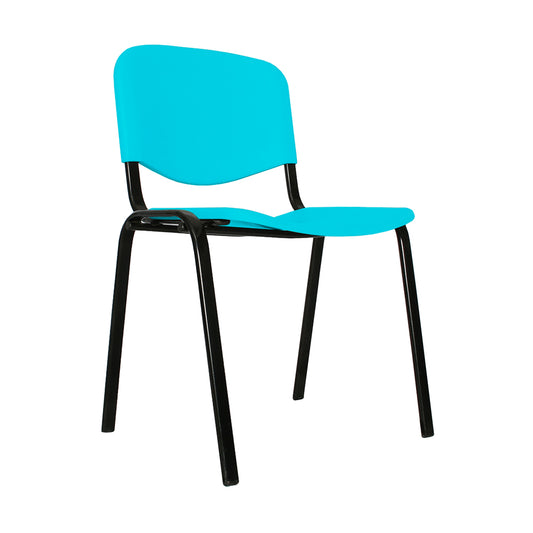 Silla Interlocutora Isosceles Plastica  verde
