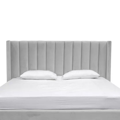 Espaldar de Cama Queen Julieta  gris perla