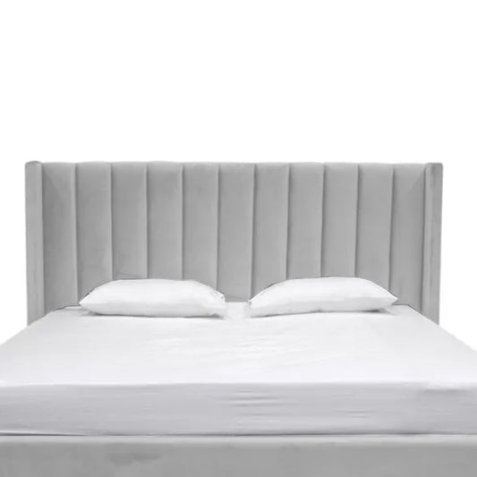 Espaldar de Cama Queen Julieta  gris perla