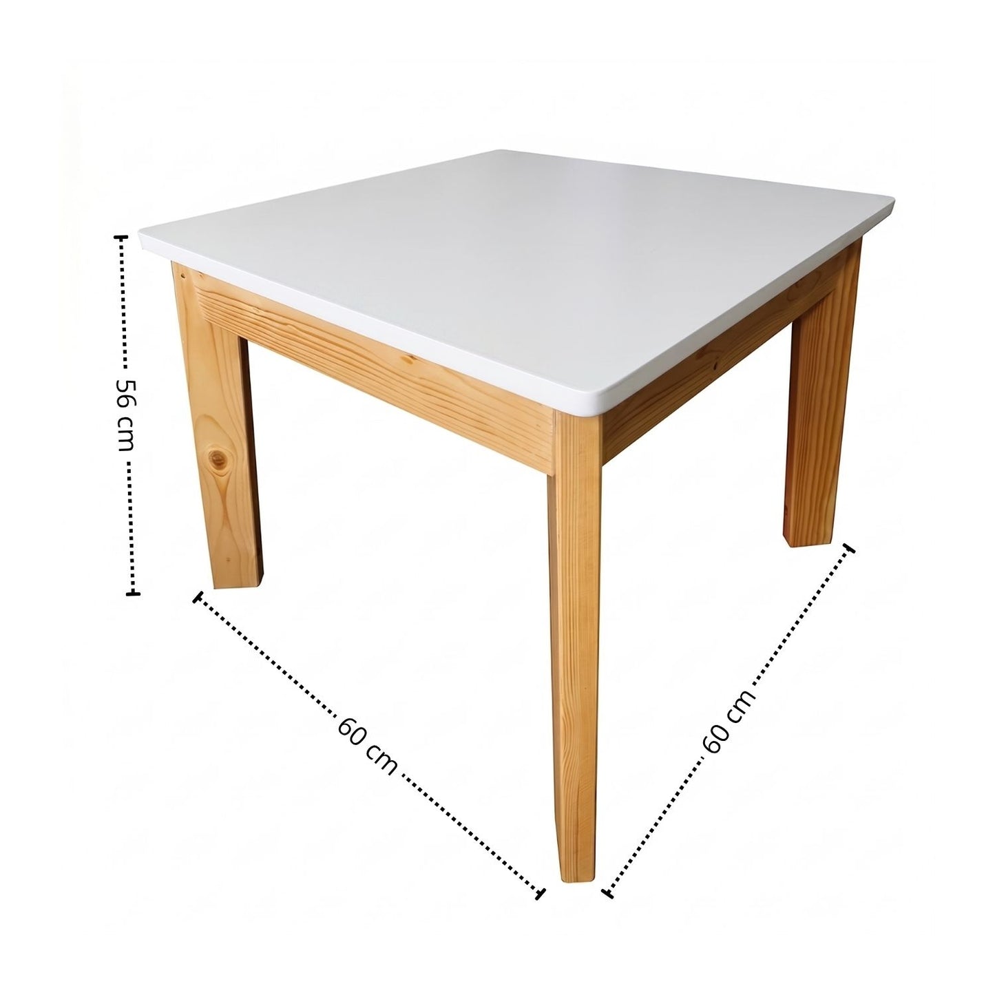 Mesa Multifuncional Infantil Cuadrada