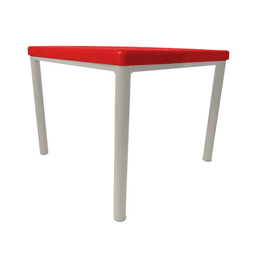 Mesa Infantil Andy 53x50x50 rojo