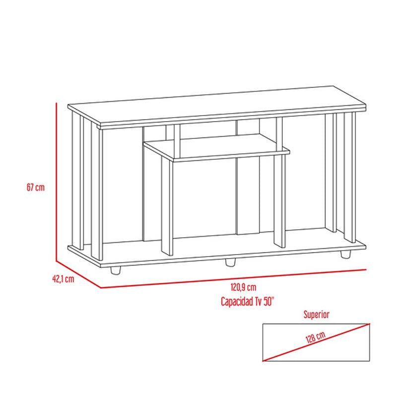 Mesa Para Tv Ladel Wengué