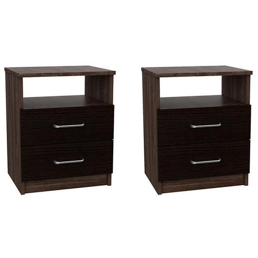 Mesa De Noche Shelf  Siena + Wengue