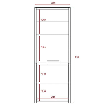 Mueble Auxiliar De Baño Lucoa Blanco