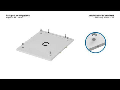 Mesa Para Tv Lurexa Duna Y Wegue Hasta 65"