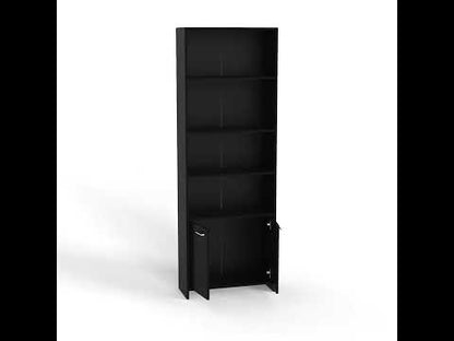 Biblioteca Omelun 1.80 Con Puerta (1C)