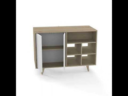 Mesa Auxiliar Zapatero Konrad Rovere Y Blanco