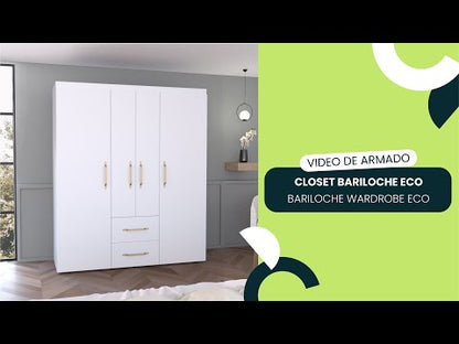 Closet Quenari Eco 180 X 150 X 50  Blanco