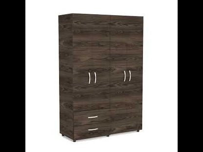Closet Melure Chocolate Y Blanco
