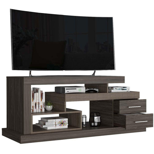 Mesa Para Tv Rodolf Taupe Para Tv De 48"