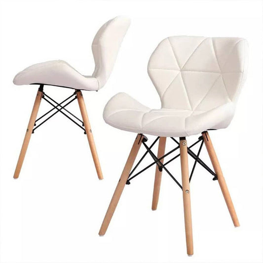 Set x2 Silla Dais Blanco