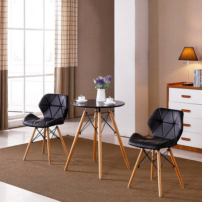 Set x2 Silla Dais Negro