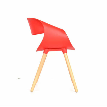 Silla  Set x2 Nordic Rojo