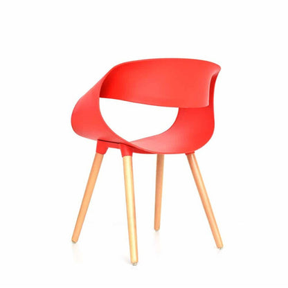 Silla  Set x2 Nordic Rojo