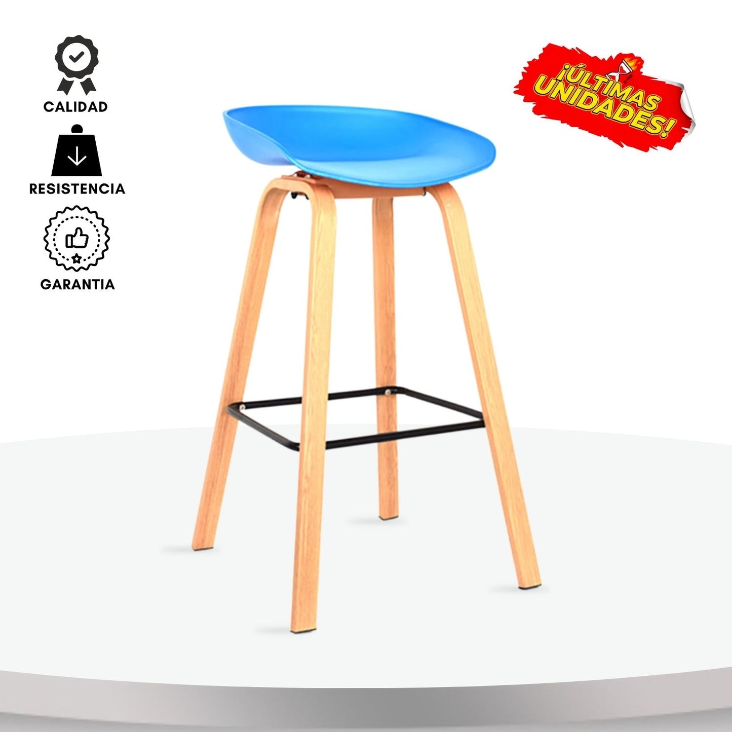 Silla de Barra Milyi Azul
