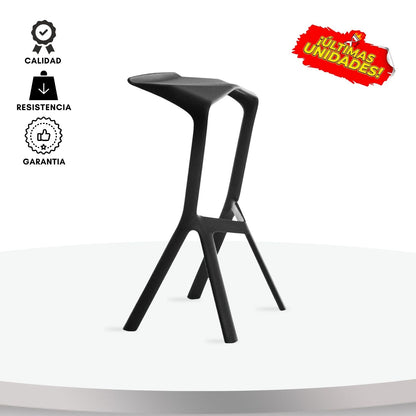 Silla de Barra Moderna Negro