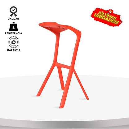Silla de Barra Moderna Rojo