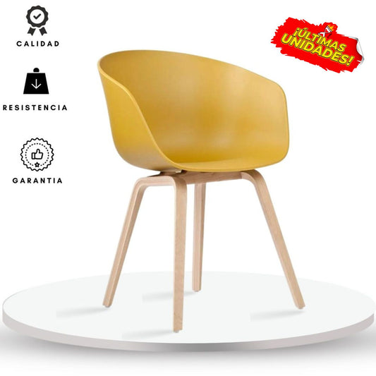 Silla Natura Amarilla