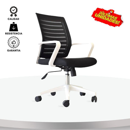 Silla De Oficina Line Revolution Blanco