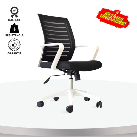 Silla De Oficina Line Revolution Blanco