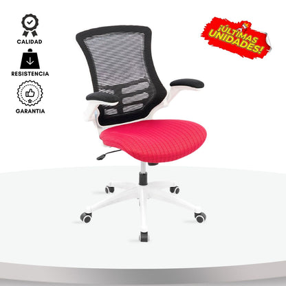 Silla De Oficina Lock Gerente Rojo