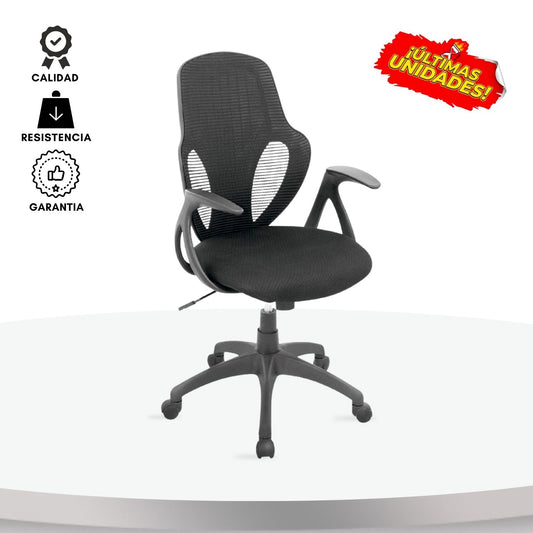 Silla De Oficina Marsella Negro