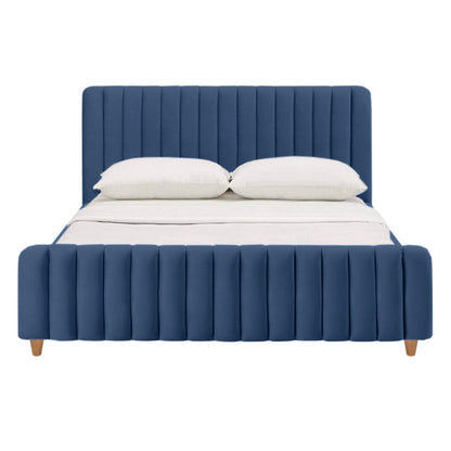 Cama Queen Vitale  Azul