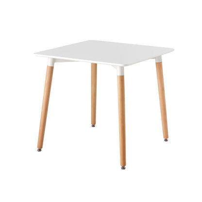 Mesa Eames Cuadrada Blanca80X80X74